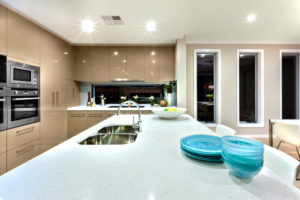 beautiful white granite countertop